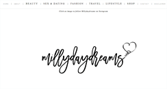 Desktop Screenshot of millydaydreams.com